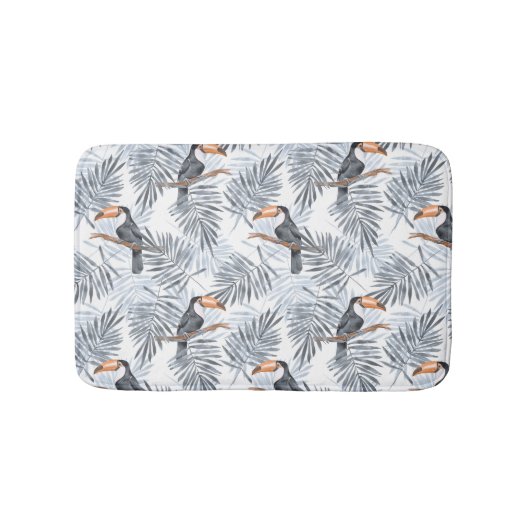 Tapis De Bain Toucan gris (Devant)