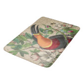Tapis De Bain Toucan Jungle Tropical Bird Belle antique (Angle)