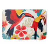 Tapis De Bain Toucans en Paradise Bain d'art tropical (Devant)