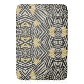 Tapis De Bain Touches de couleur et lignes dynamiques (devant Vertical)