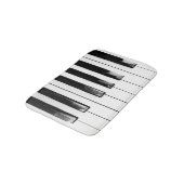 Tapis De Bain Touches de piano vieilles (Angle)