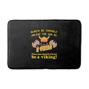 Tapis De Bain Toujours être un viking