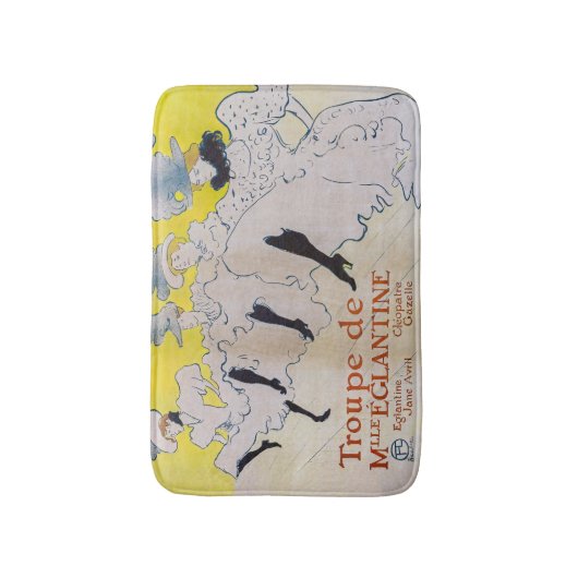 Tapis De Bain Toulouse-Lautrec - Troupe de Mlle Eglantine (Devant (Vertical))