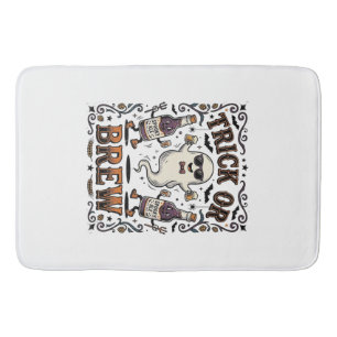 Tapis De Bain Tour de potion d'Halloween ou Brasserie Vintage Gr