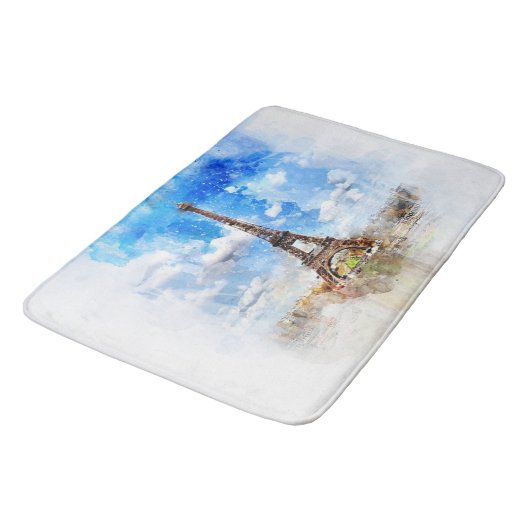 Tapis De Bain Tour Eiffel (Angle)