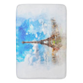 Tapis De Bain Tour Eiffel (devant Vertical)