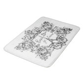 Tapis De Bain Tour Eiffel "j'aime le taime de Paris" "Paris Je " (Angle)