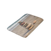 Tapis De Bain Tour en pierre sur la plage (Angle)