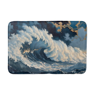 Tapis De Bain Tourbillon de minuit