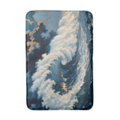 Tapis De Bain Tourbillon de minuit (Devant (Vertical))