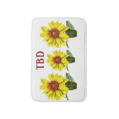 Tapis de bain Tournesol (Devant (Vertical))