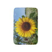 Tapis De Bain Tournesol ensoleillé (Devant (Vertical))