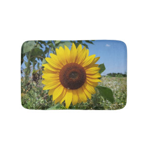 Tapis De Bain Tournesol ensoleillé