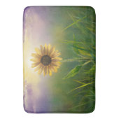 Tapis De Bain Tournesol Fluisant dans le pré vert (devant Vertical)