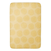 Tapis De Bain Tournesol Jaune Clair Fleurit 1 (devant Vertical)
