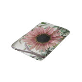 Tapis De Bain Tournesol rose pâle (Angle)