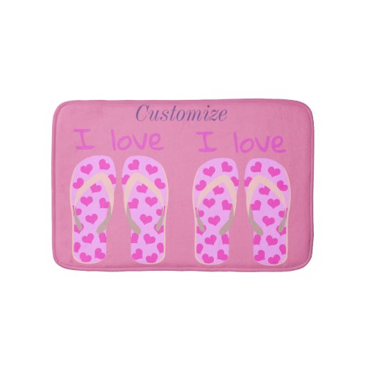 Tapis De Bain Tournesol rose Tonnerre_Cove (Devant)