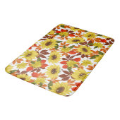 Tapis De Bain Tournesols d'automne (Angle)