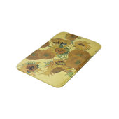 Tapis De Bain Tournesols de Vincent van Gogh |, 1888 (Angle)