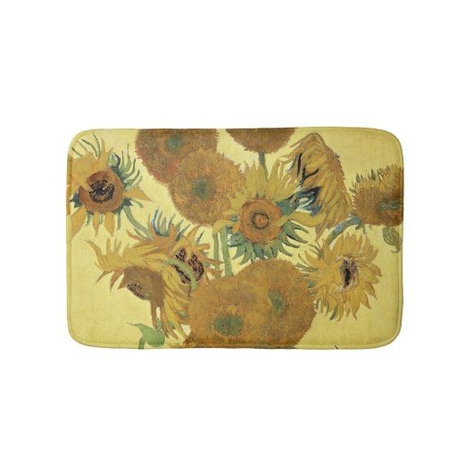 Tapis De Bain Tournesols de Vincent van Gogh |, 1888 (Devant)