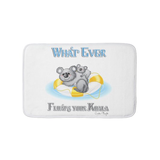 Tapis De Bain TOUT CE QUI Flotte votre Koala (Devant)