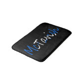 Tapis De Bain Tout nom superposé sur Scottish Flag bmcnt (Angle)