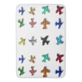 Tapis De Bain Toy Avions Bath Mat (devant Vertical)