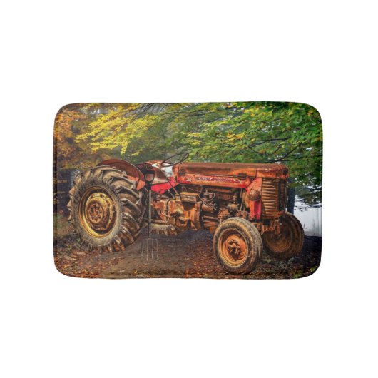 Tapis De Bain Traceur de la ferme rouge (Devant)