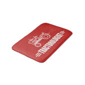 Tapis De Bain Tracteur Drôle (Angle)
