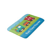 Tapis De Bain Train Cute Choo Choo personnalisé (Angle)