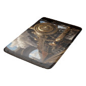 Tapis De Bain Train Steampunk et pont victorien (Angle)