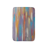 Tapis De Bain Traînées de peinture colorées  (Devant (Vertical))