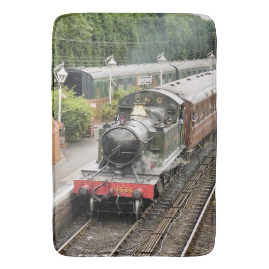 TAPIS DE BAIN TRAINS À VAPEUR (devant Vertical)