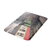 TAPIS DE BAIN TRAINS À VAPEUR (Angle)