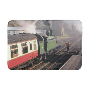 TAPIS DE BAIN TRAINS À VAPEUR