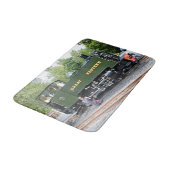 TAPIS DE BAIN TRAINS À VAPEUR (Angle)