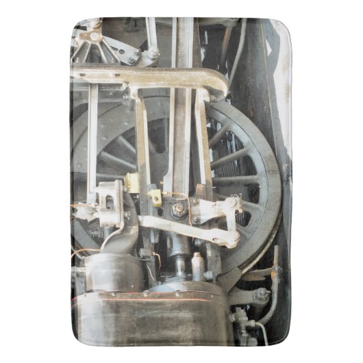 TAPIS DE BAIN TRAINS À VAPEUR (devant Vertical)