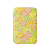 Tapis De Bain Tranche de Citron d'Été (Devant (Vertical))