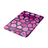 Tapis De Bain Tranches d'agneau rose (Angle)