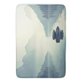 Tapis De Bain Tranquil Mountain Lake Serenity (devant Vertical)