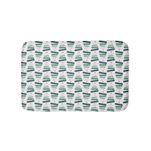 Tapis De Bain Travaux de patchs d'arbre de Noël (Devant)