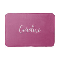 Trend Color Rose Purge Berry Nom Bath Mat