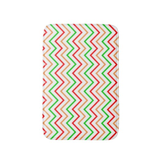 Tapis De Bain Trendy Light Chevron Pattern (Devant (Vertical))