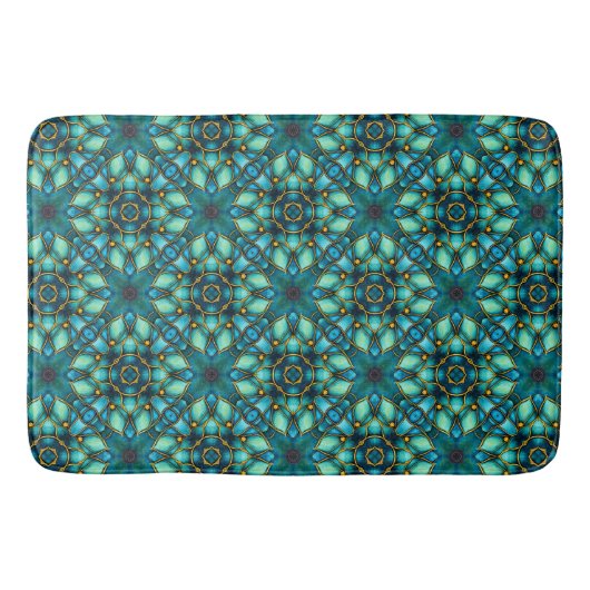 Tapis De Bain Trésors de Turquoise (Devant)