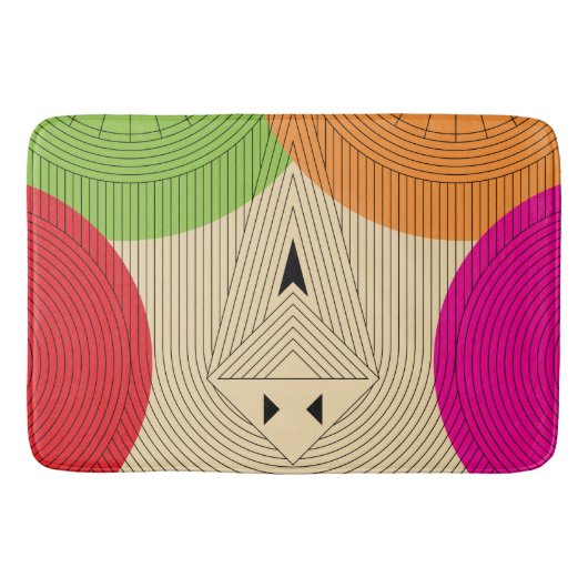 Tapis De Bain triangle antique (Devant)