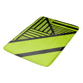 Tapis De Bain Triangle - Vert chaux (Angle)