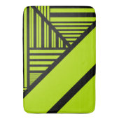 Tapis De Bain Triangle - Vert chaux (devant Vertical)