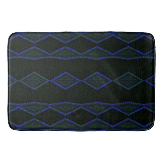Tapis De Bain Triangles pointillés (Devant)
