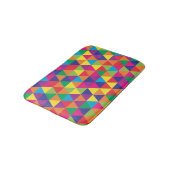 Tapis De Bain Triangles profonds - Motif Abstrait moderne (Angle)
