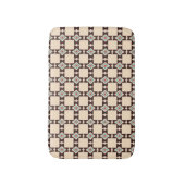 Tapis De Bain Tribal Aztec Cross Pattern Absorbent Mat (Devant (Vertical))